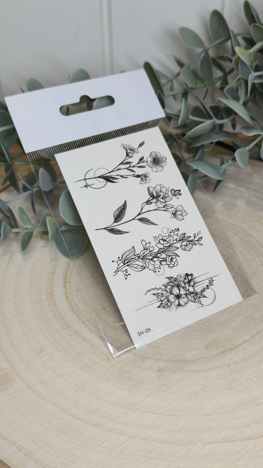 Tatouage temporaire Floral SH-09