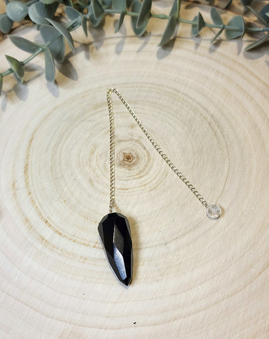 Pendule Tourmaline diamand