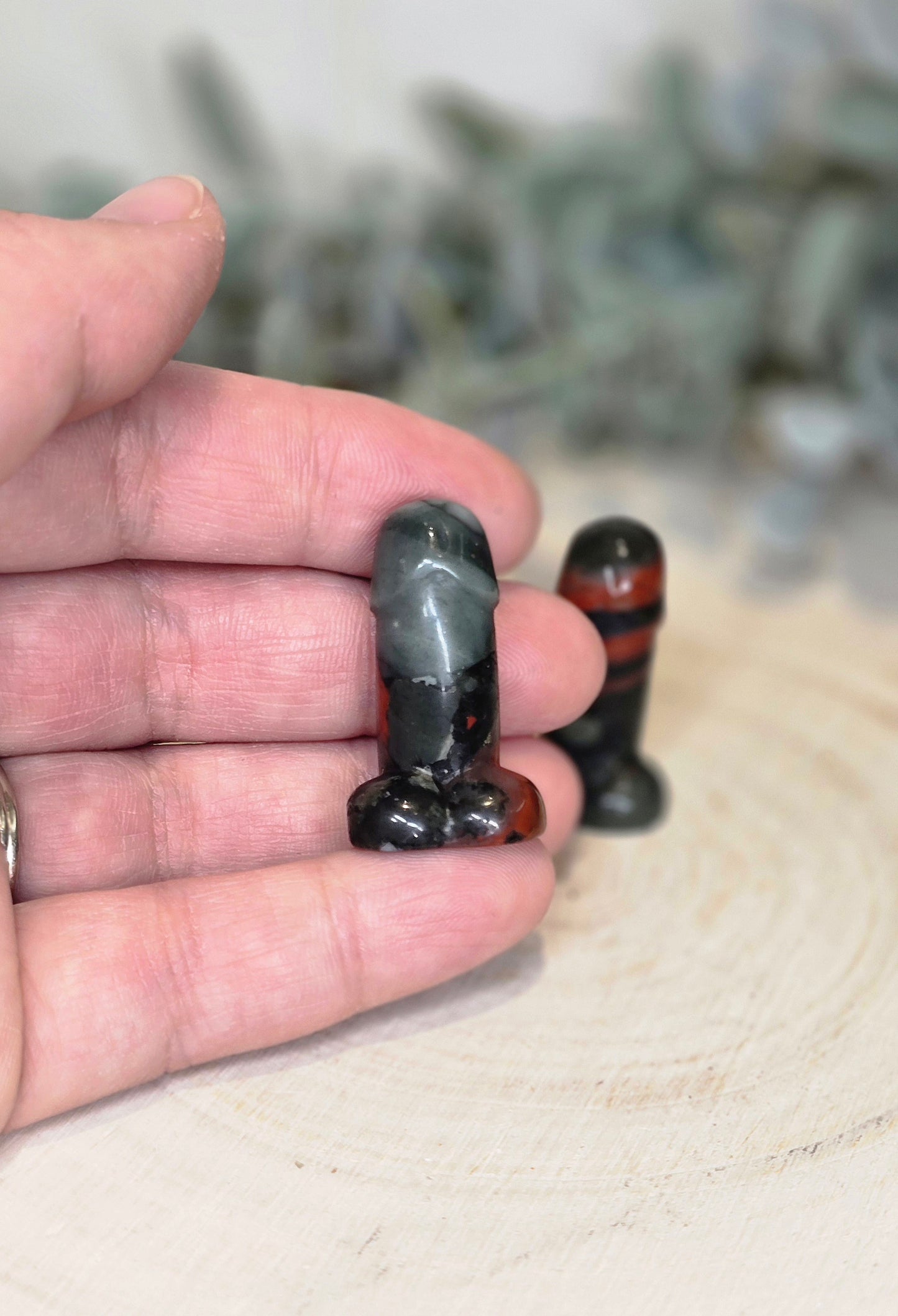 Pénis en Jaspe Sang africain