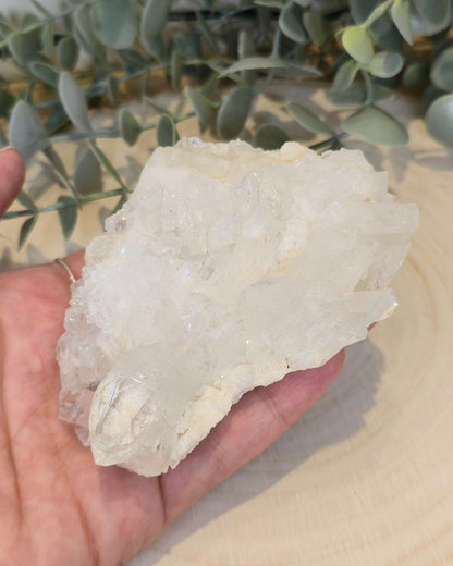 Amas en Quartz clair