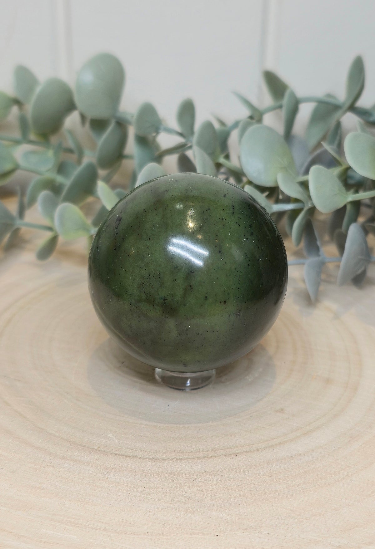 Sphère de Jade Néphrite