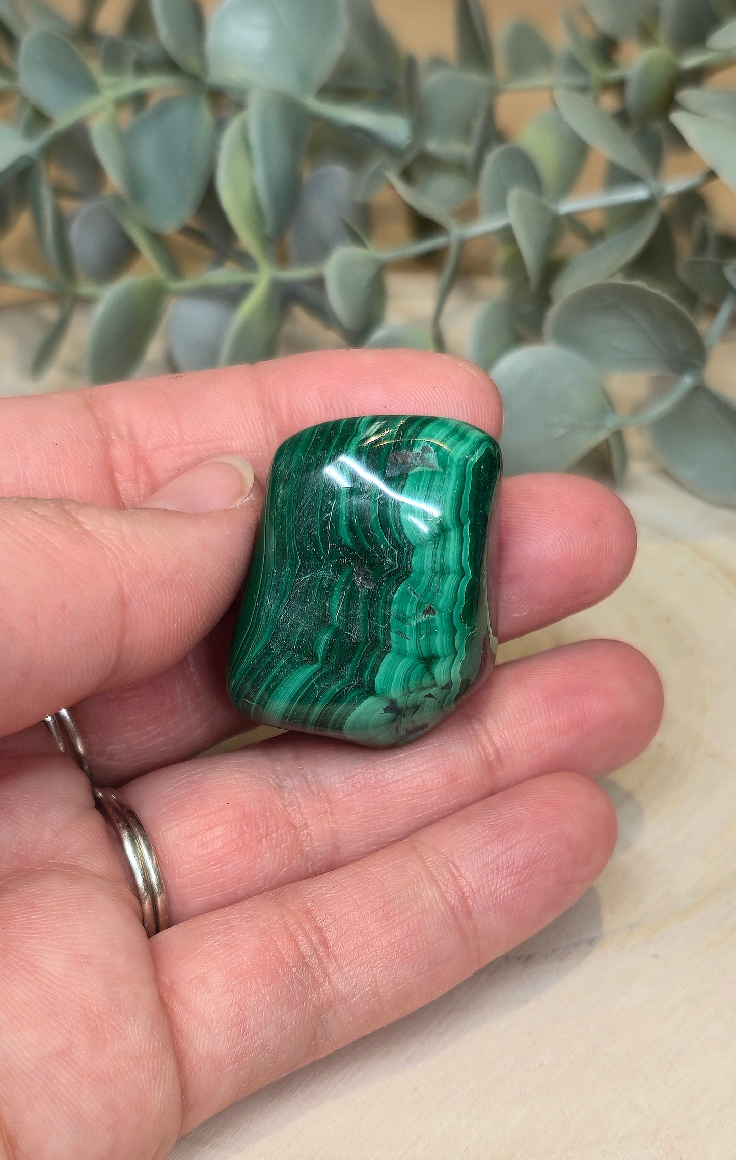 Freeform Malachite