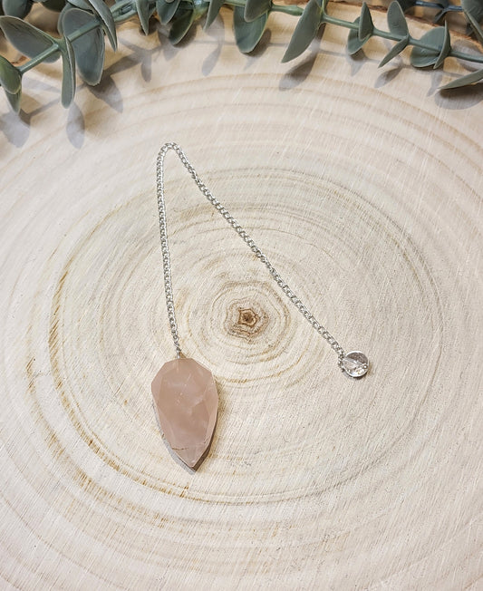 Pendule Quartz rose diamand