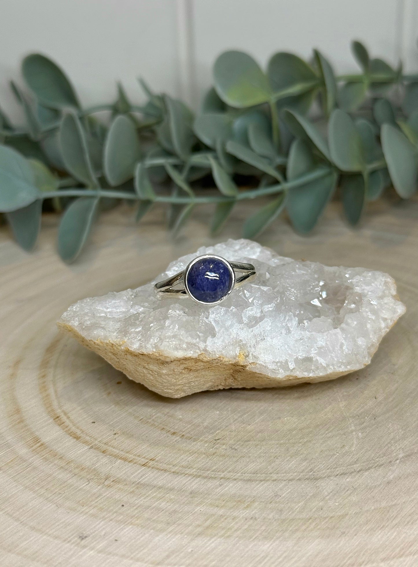 Bague ronde Tanzanite