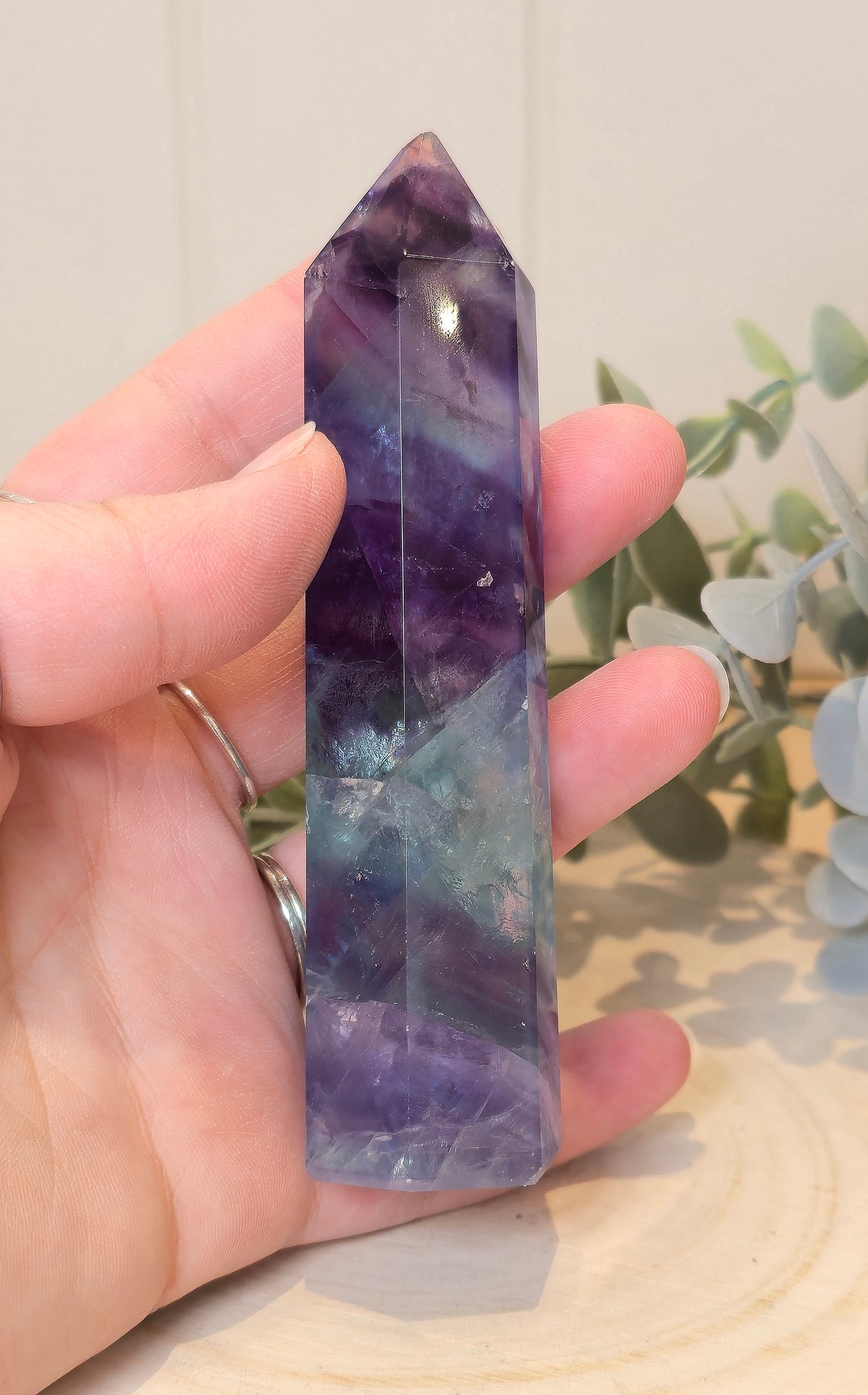 Pointe en Fluorite
