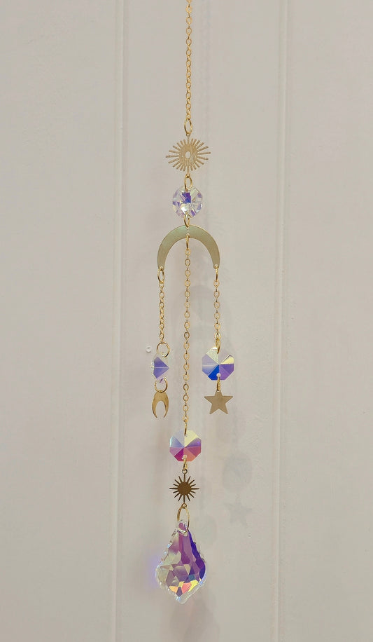 Capteur de lumière cristaux Oeil de protection