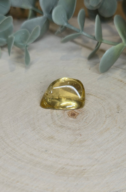 Citrine naturelle du Brésil grade extra barattée