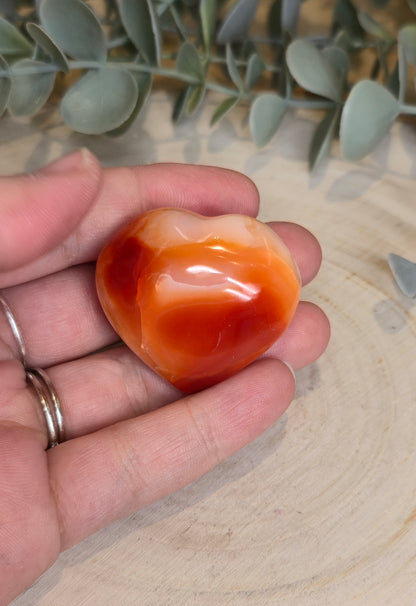 Coeur en Cornaline
