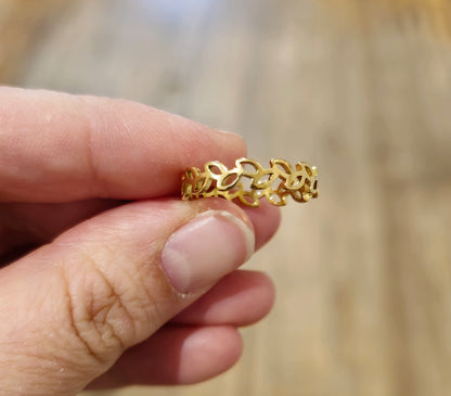 Bague Feuillage gold