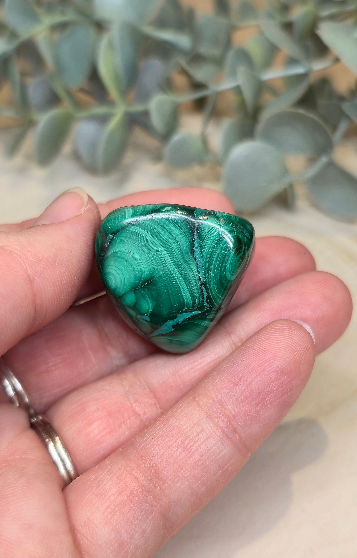 Freeform Malachite