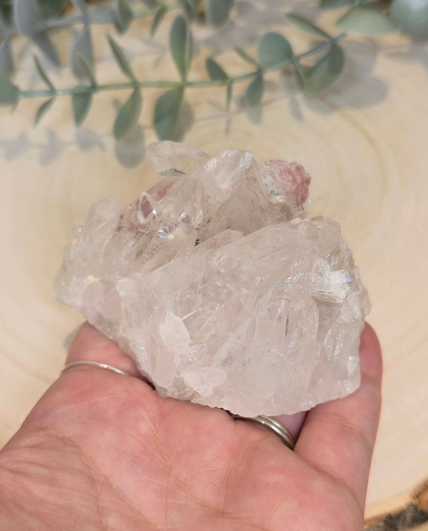 Amas en Quartz clair