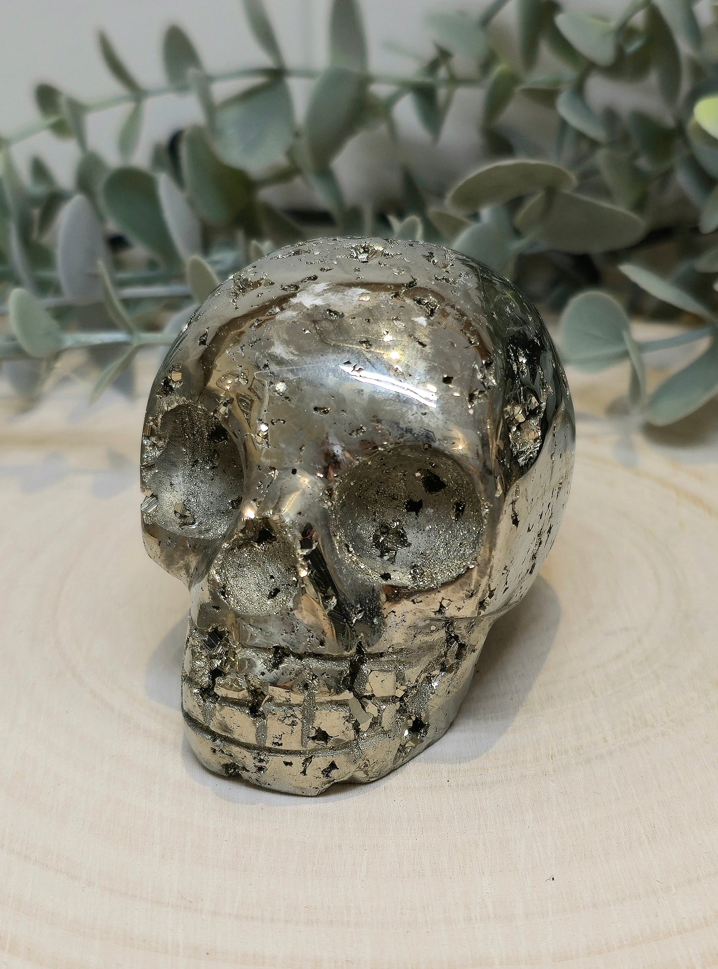 Crâne Pyrite