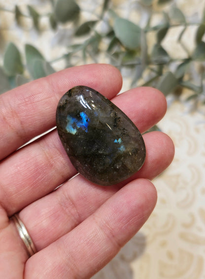Pierre de paume mince Labradorite