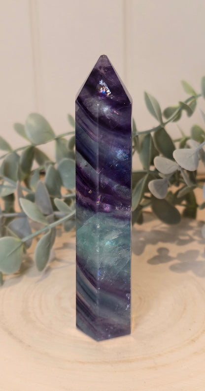 Pointe en Fluorite