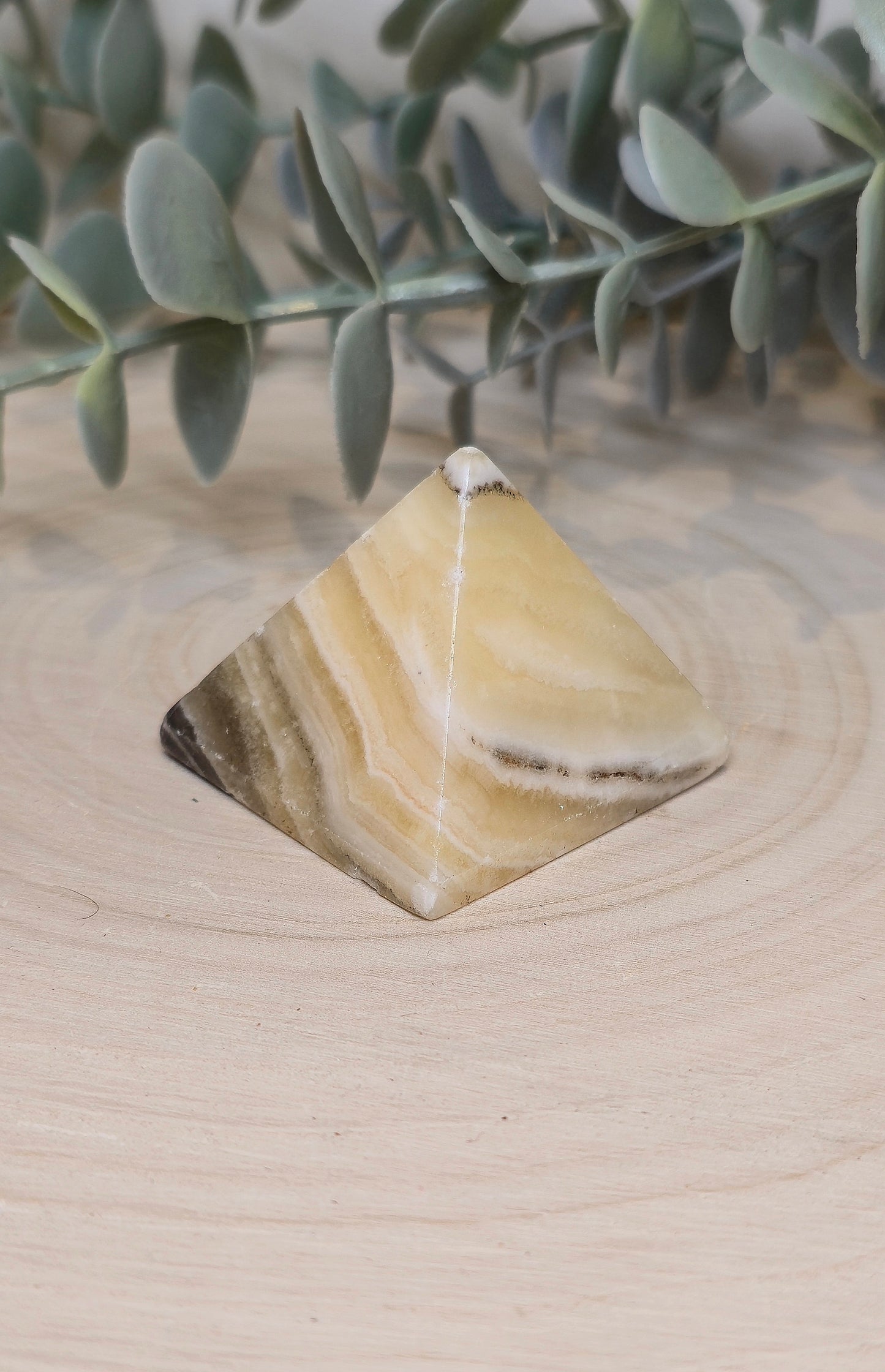 Pyramide Calcite Zébré
