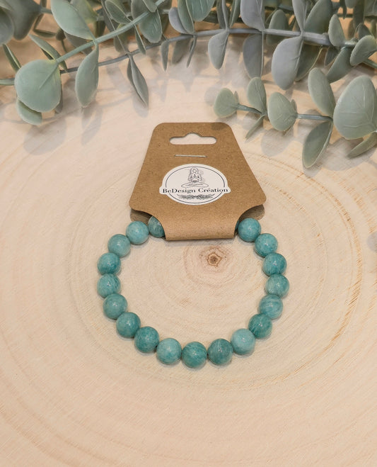 Bracelet Amazonite 8mm