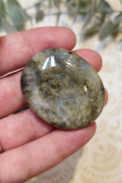 Pierre de paume mince Labradorite