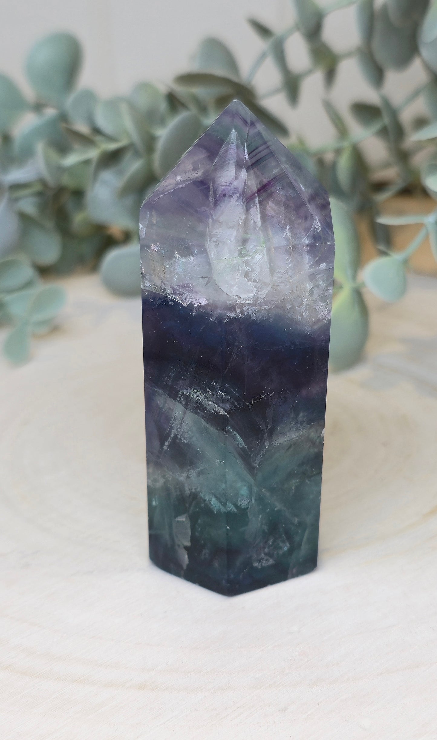 Pointe en Fluorite AA