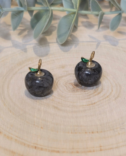 Mini Pomme Larvikite