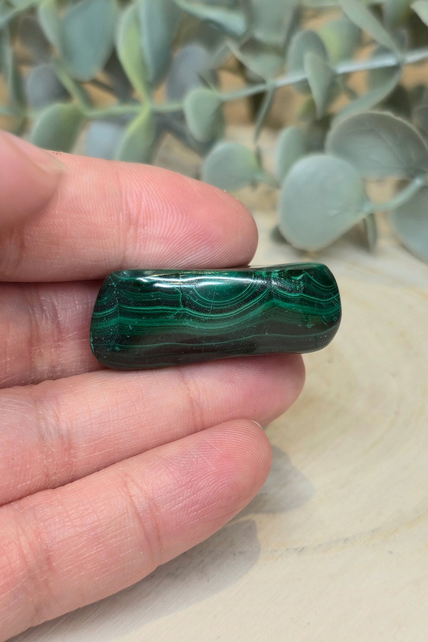 Freeform Malachite
