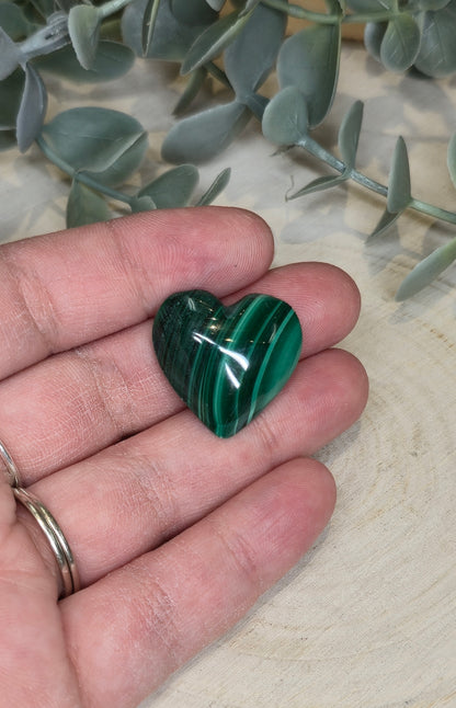 Coeur en Malachite