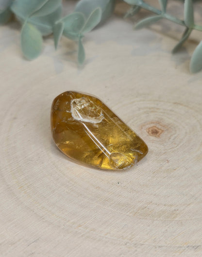 Citrine naturelle du Brésil grade extra barattée