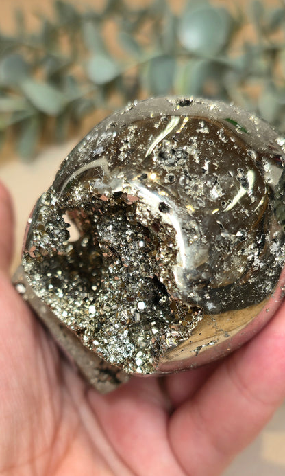 Crâne Pyrite du Pérou