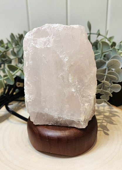 Lampe de Quartz rose - Naturel