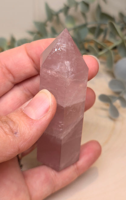 Pointe en Quartz rose