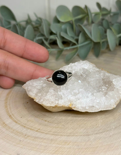 Bague Obsidienne