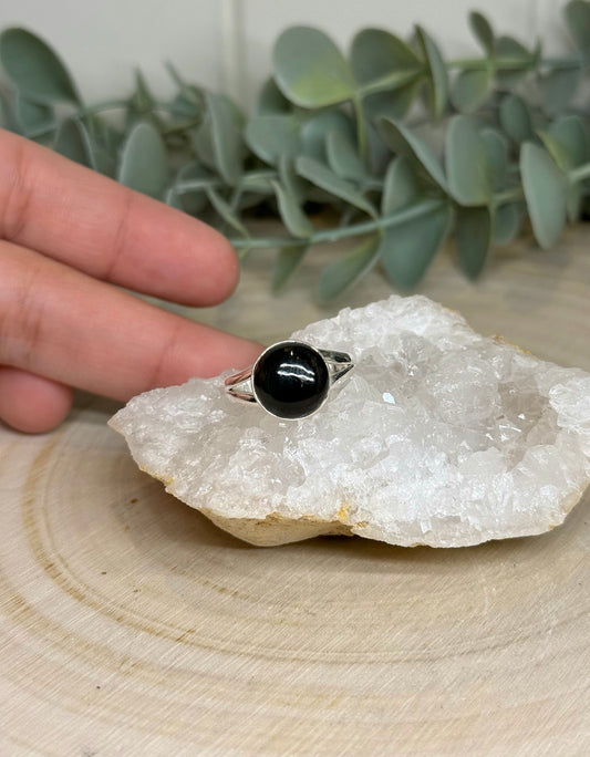 Bague Obsidienne