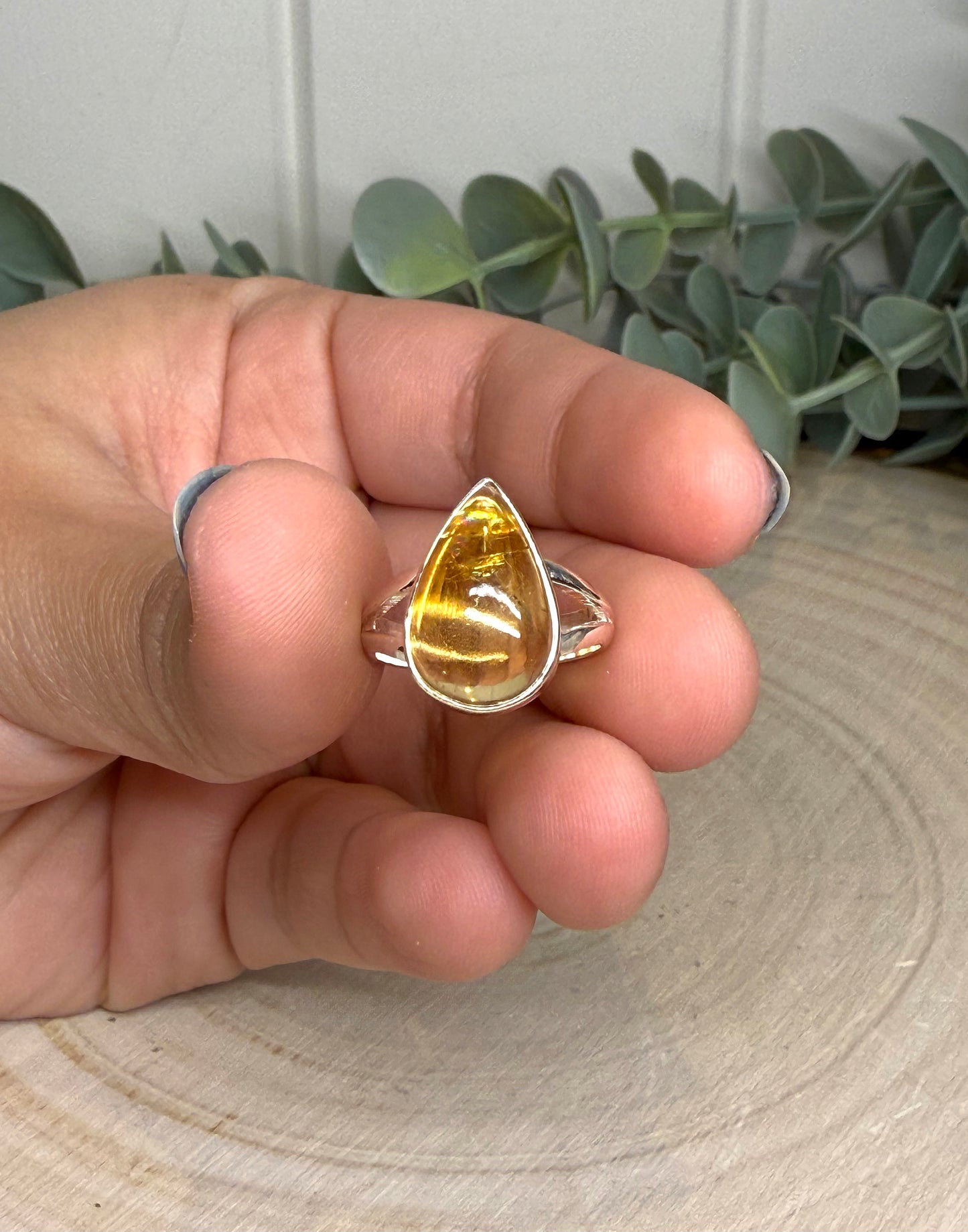 Bague Citrine