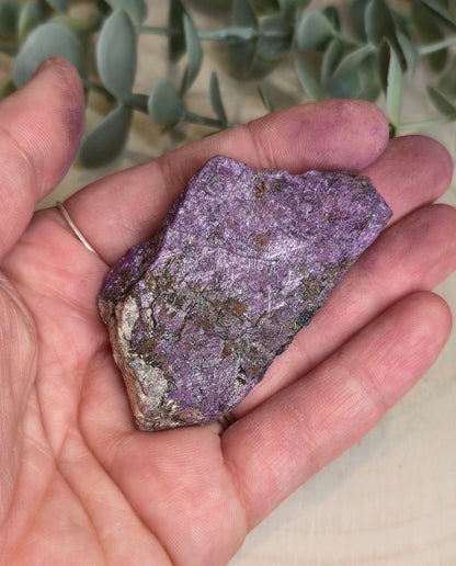 Purpurite brute du Brésil