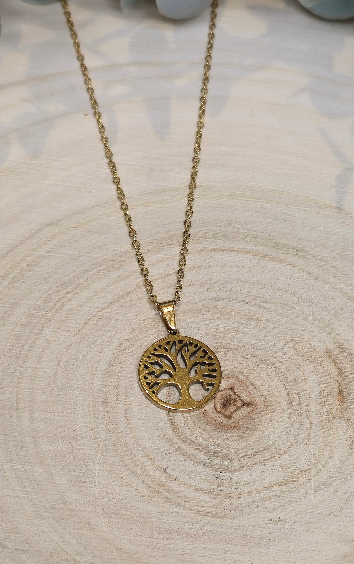 Collier Arbre de vie gold