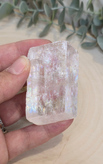 Cube de Calcite optique claire