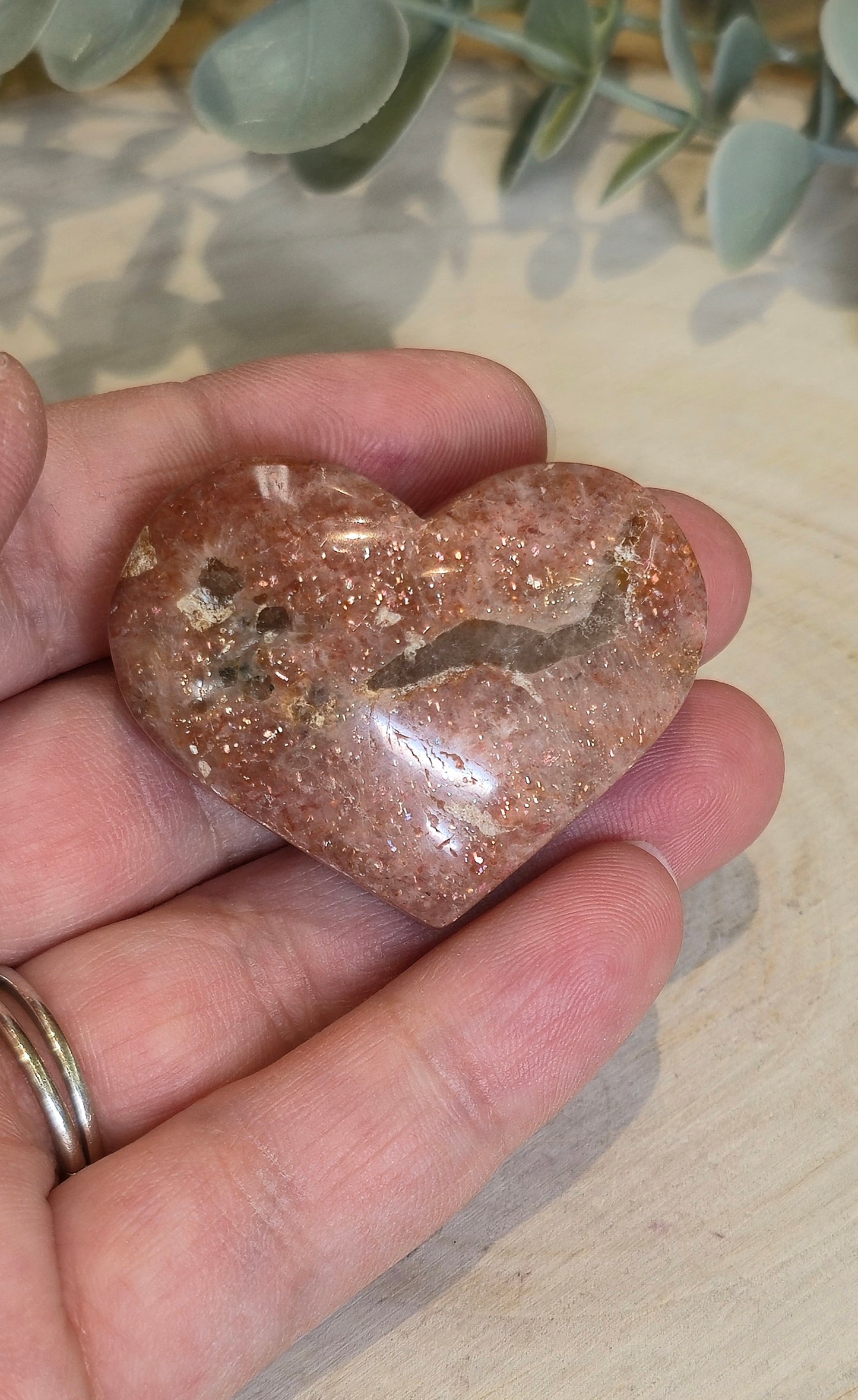 Coeur en Pierre de soleil
