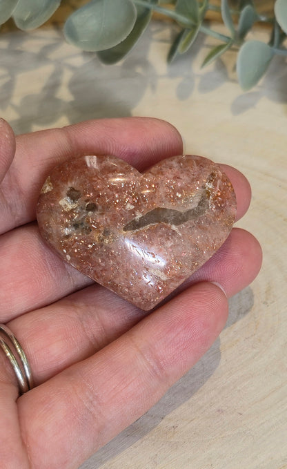 Coeur en Pierre de soleil