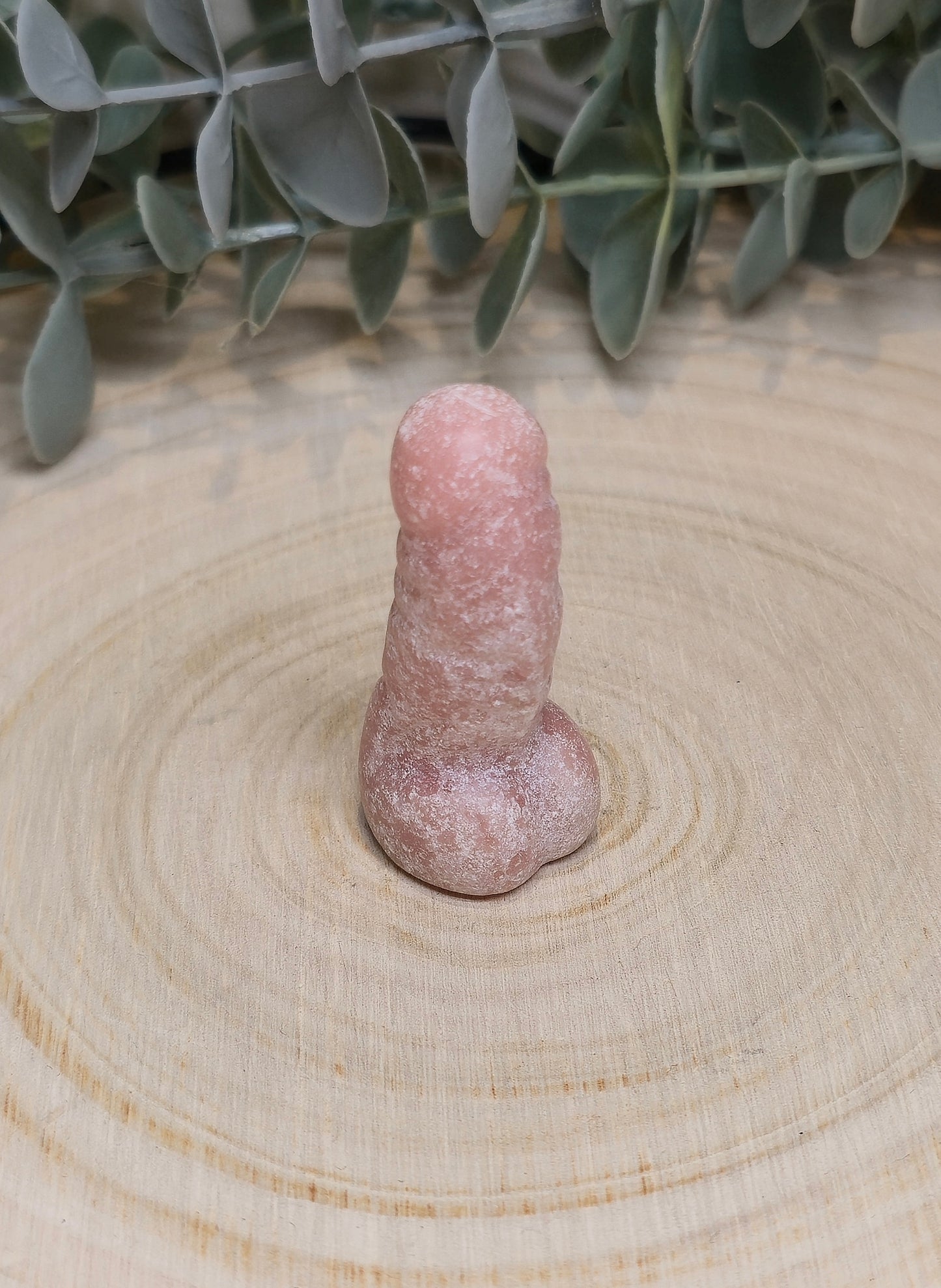 Pénis en Opale rose