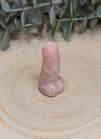 Pénis en Opale rose