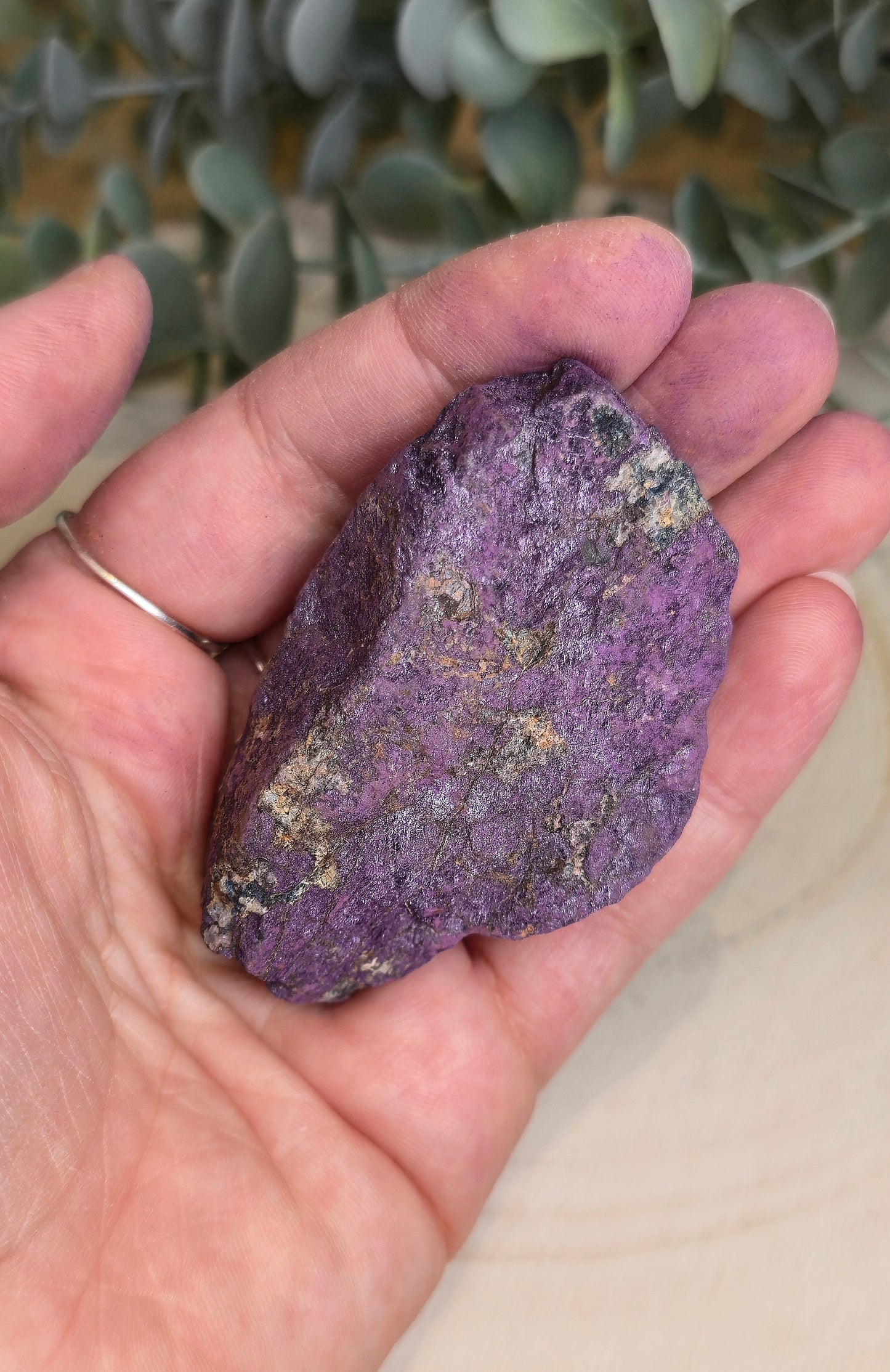 Purpurite brute du Brésil