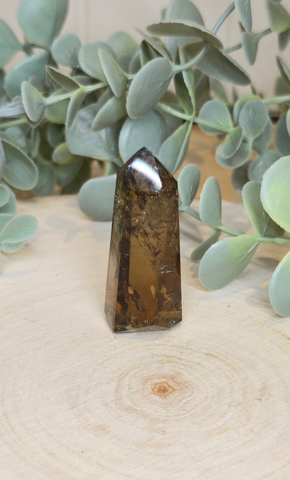 Pointe en Citrine Naturelle