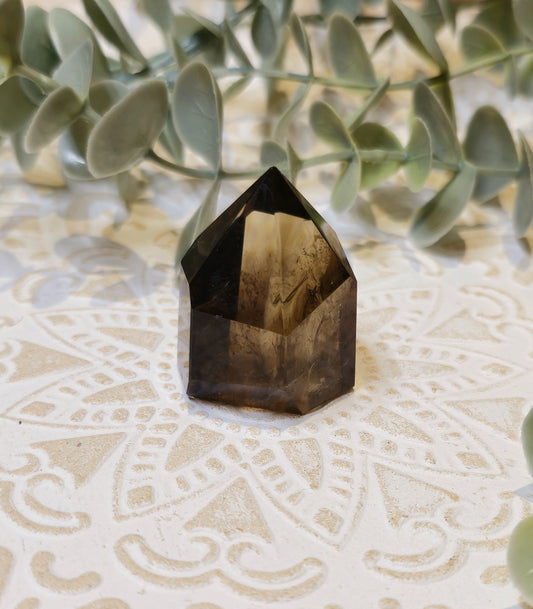 Pointe en Quartz Fumé