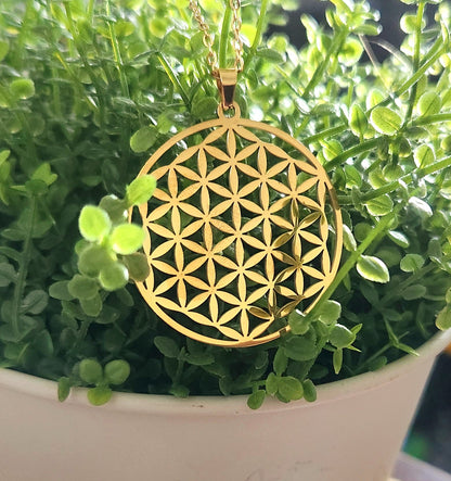 Collier Fleur de vie Gold