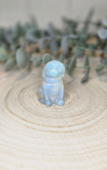 Chien en Opalite