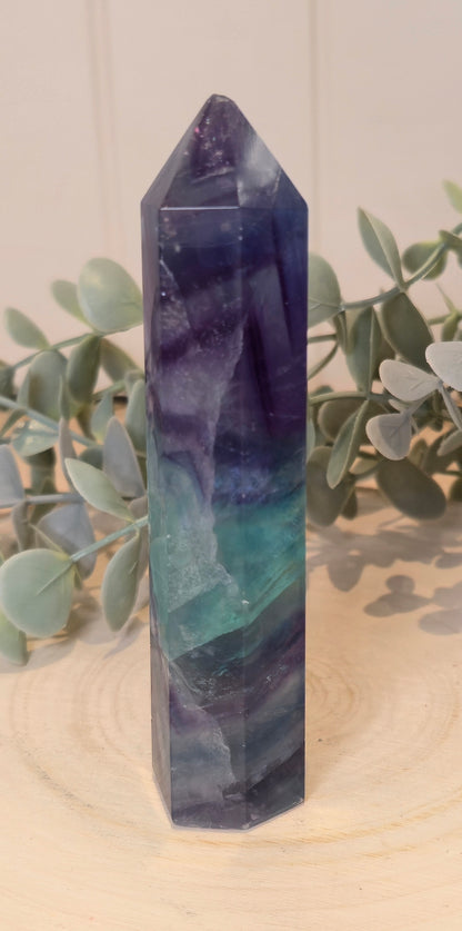 Pointe en Fluorite