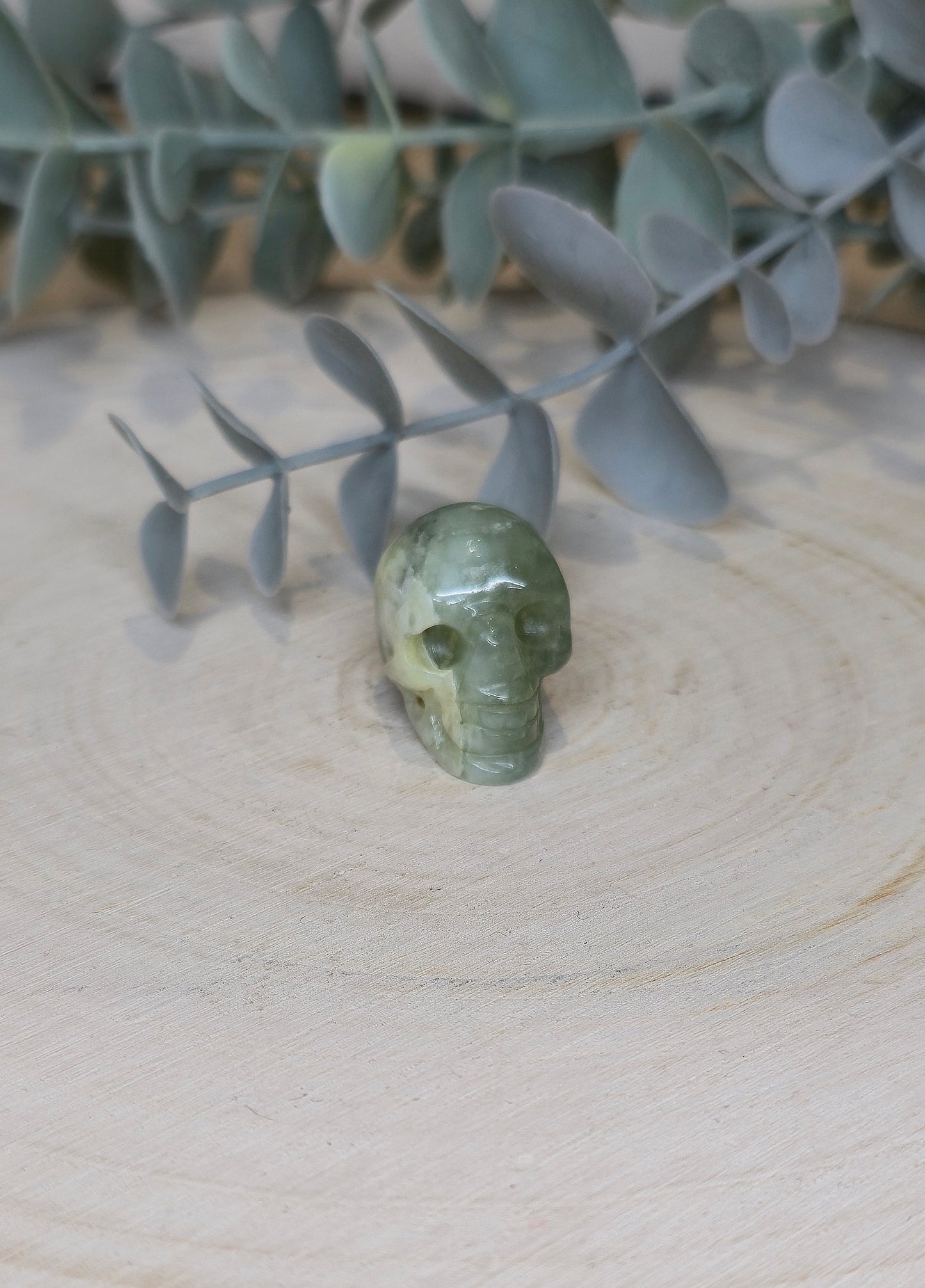 Mini Crâne en New Jade