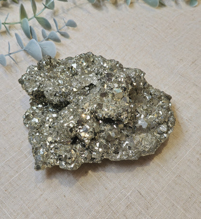 Pyrite brute du Pérou