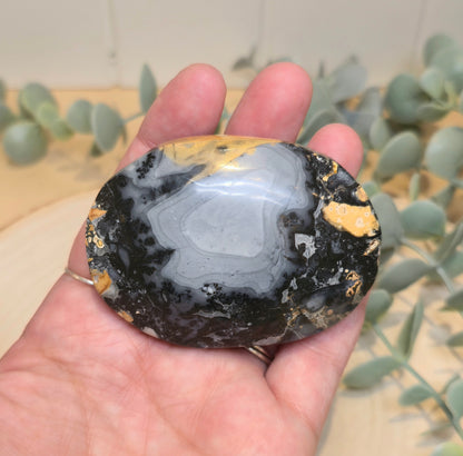 Pierre de paume Jaspe Maligano