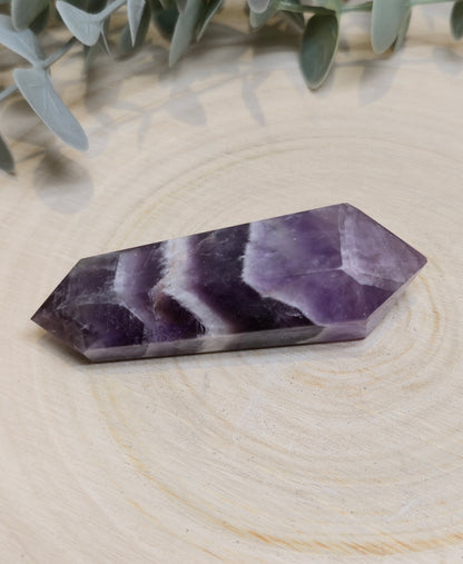 Pointe double en Améthyste