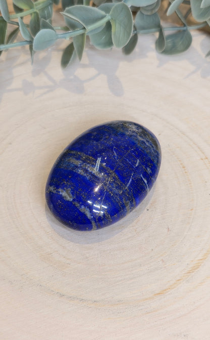 Pierre de paume en Lapis Lazuli